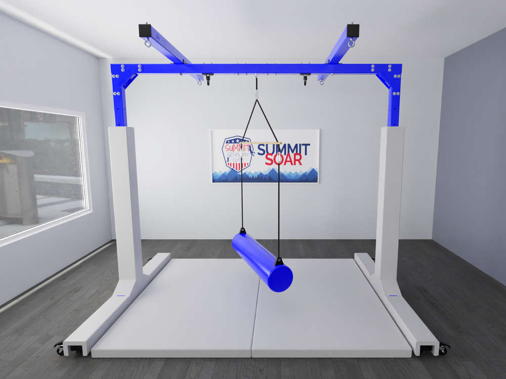 Summit Soar S2: Mobile Free-Standing Therapy Swing Frame