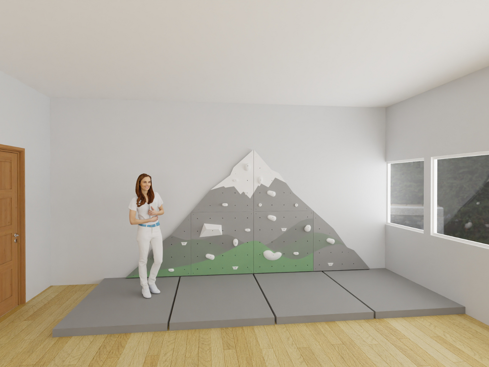 Summit Peak Wall Mounted Climbing Wall